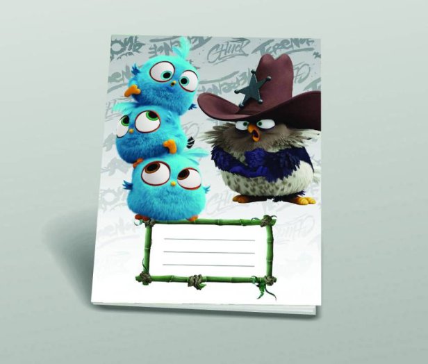 Iskolai füzet, szótár [31-32], A5, 32 lap, ANGRY BIRDS MOVIE - Sheriff