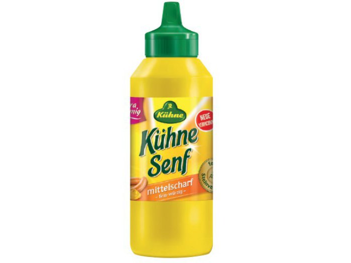 Kühne enyhén csípős mustár