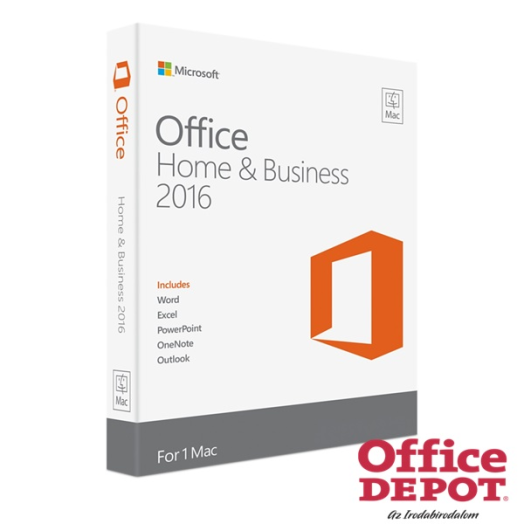 Microsoft Office 2016 MAC Home & Business ML ENG szoftver