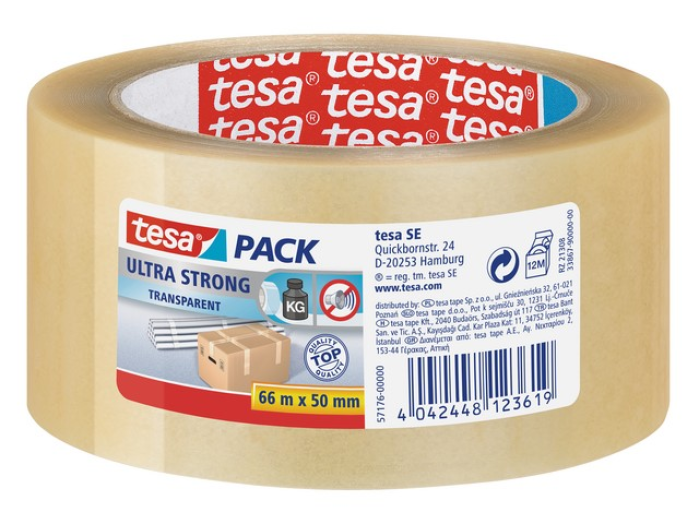 Tesa UltraStrong csomagzáró szalag 50mm x 66m