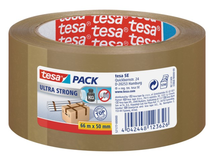 Tesa UltraStrong csomagzáró szalag 50mm x 66m