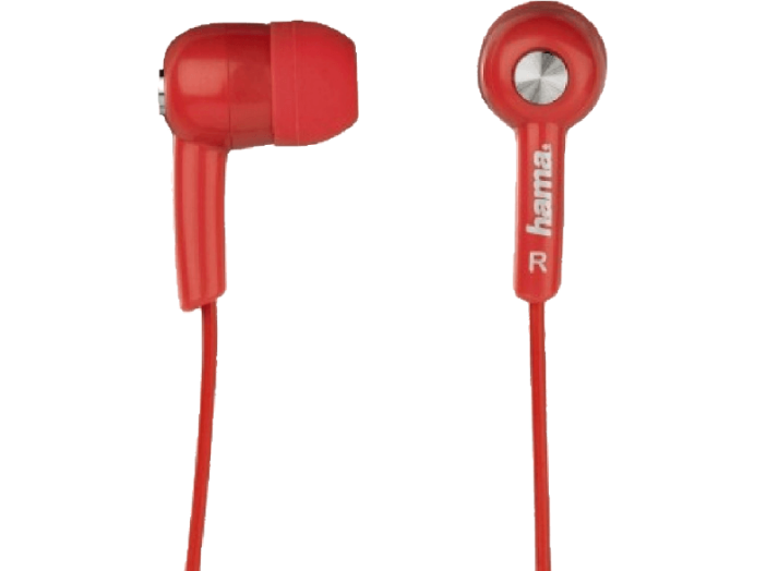 122725 HK2103 IN-EAR FÜLH. VÖRÖS