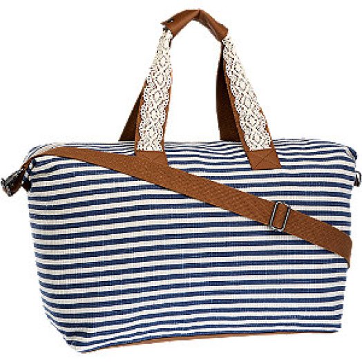 Tengerész mintás shopper