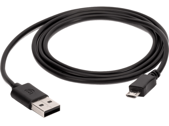 USB-micro usb adatkábel,150 cm, Fekete
