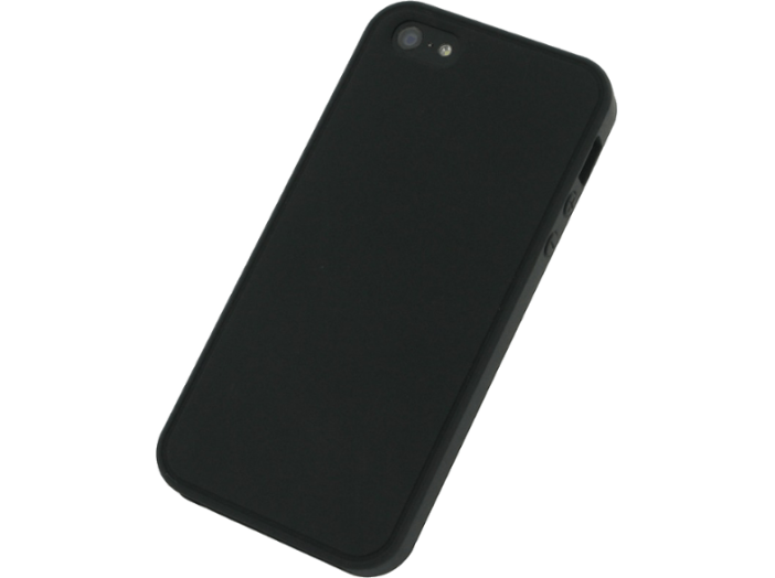 iPhone SE TPU szilikon hátlap, Fekete