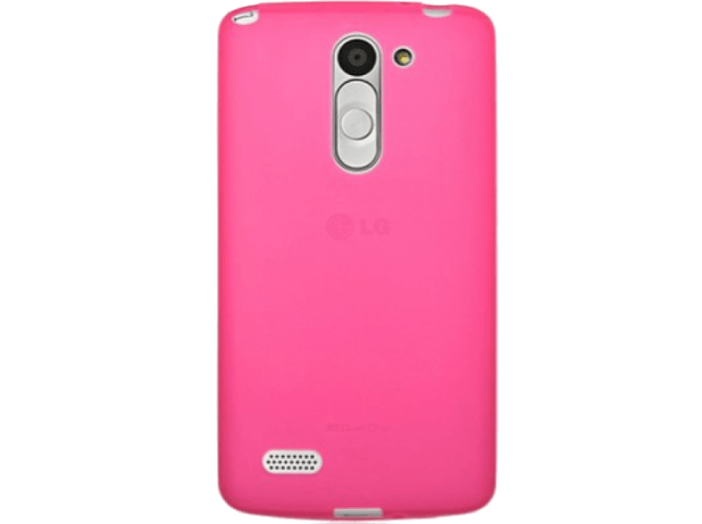 LG M2/K10 vékony szilikon hátlap, Pink