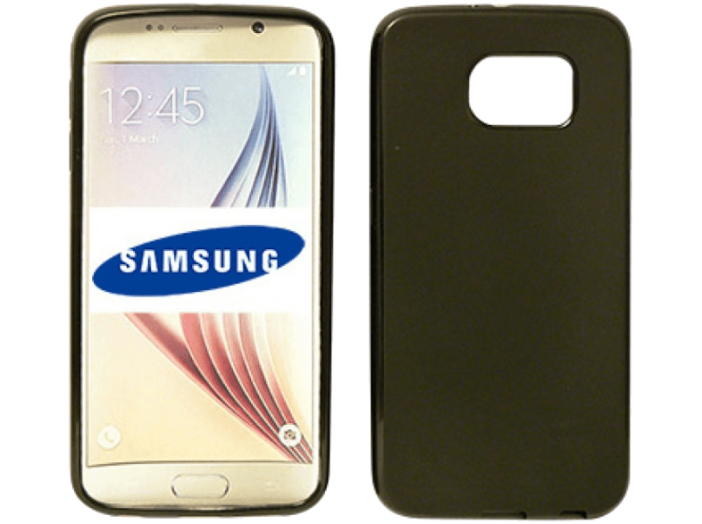 Samsung Galaxy S7 Edge vékony szilikon tok, Fekete