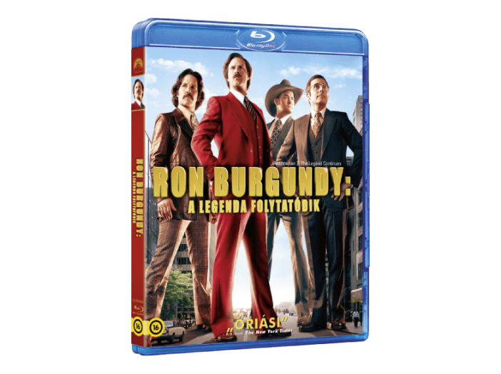 Ron Burgundy - A legenda folytatódik Blu-ray