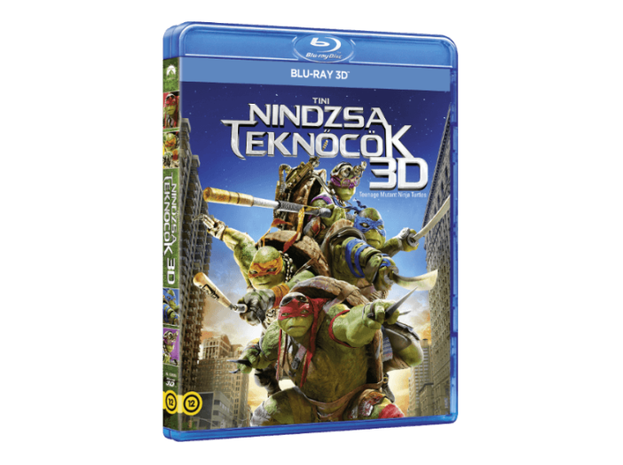 Tini Nindzsa Teknőcök 3D Blu-ray