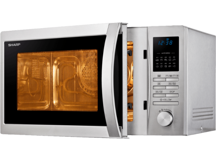 R-822STWE meleglevegős mikrohullámú sütő