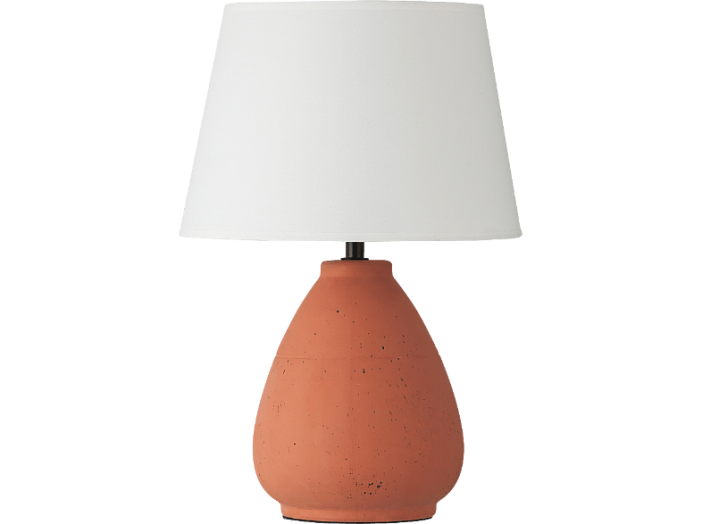 4369 Ivone asztali E14 max 40W barna/fehér
