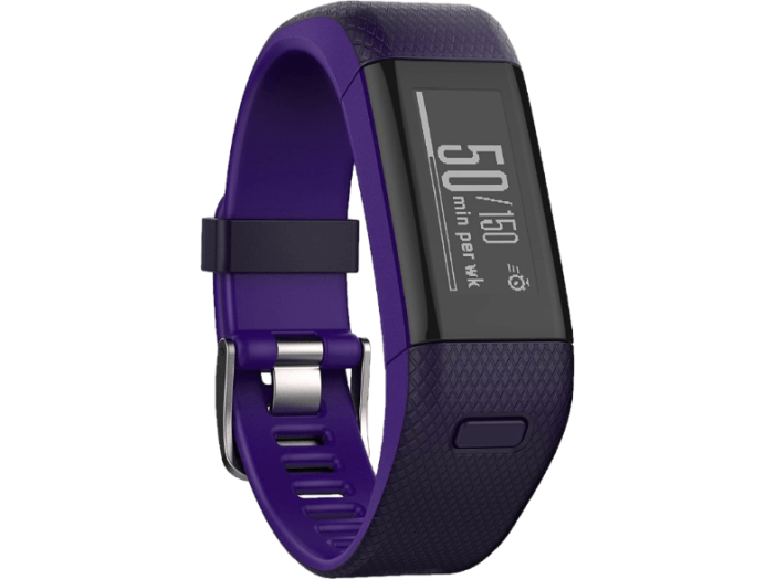 VivoSmart HR+ GPS lila okoskarkötő