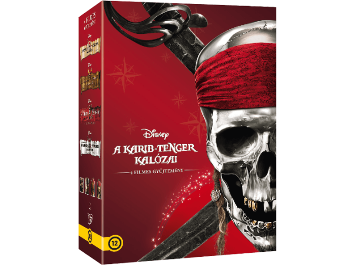 A Karib-tenger kalózai gyűjtemény (új kiadás) DVD