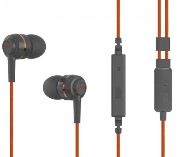 SoundMAGIC ES18S In-Ear headset szürke-narancs