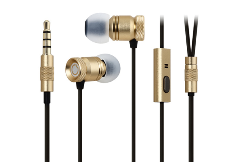 GGMM Nightingale In-Ear heads. arany