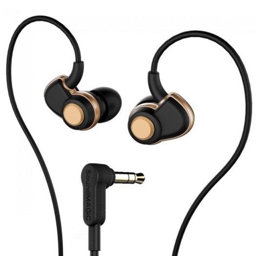 SoundMAGIC PL30+ In-Ear fülhallgató, fekete-arany
