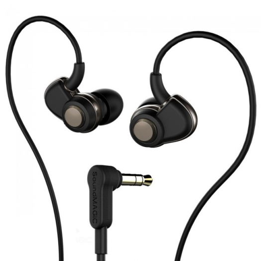 SoundMAGIC PL30+ In-Ear fülhallgató, fekete-szürke