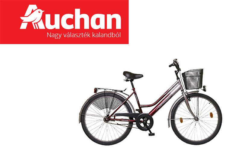 Hatalmas kerékpár akció az Auchanban!