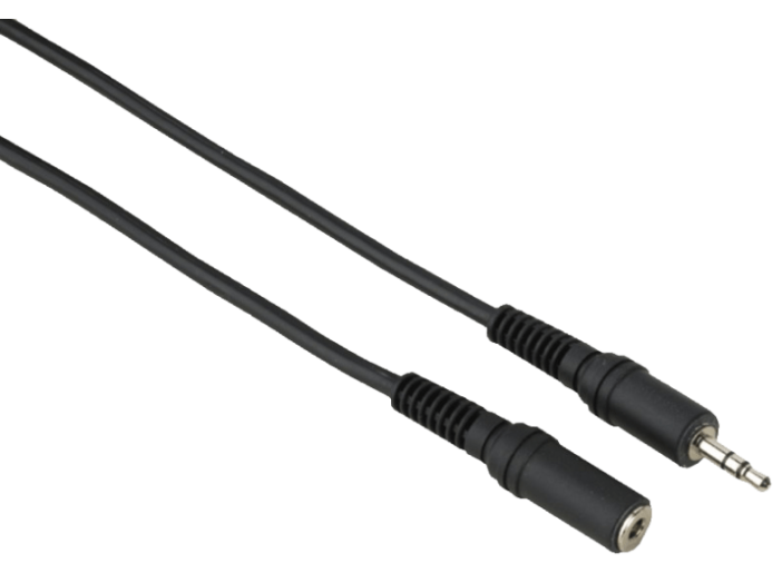 43300 3,5mm apa - 3,5mm anya jack hosszabbítókábel, 2,5m