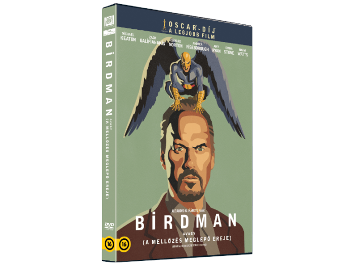 Birdman avagy a mellőzés meglepő ereje DVD