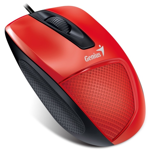 Genius DX-150X USB egér piros