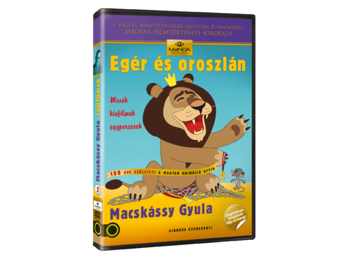 Egér és oroszlán DVD