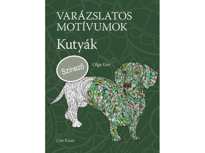 Varázslatos motívumok - Színező - Kutyák