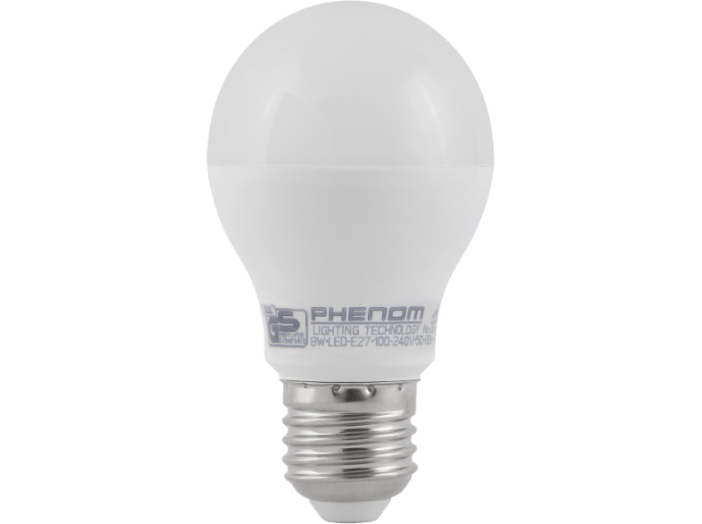 40201W Led izzó, 8W, E27, meleg