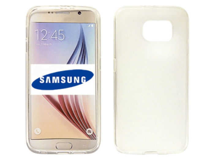 Galaxy S7 Edge vékony szilikon tok, Átlátszó