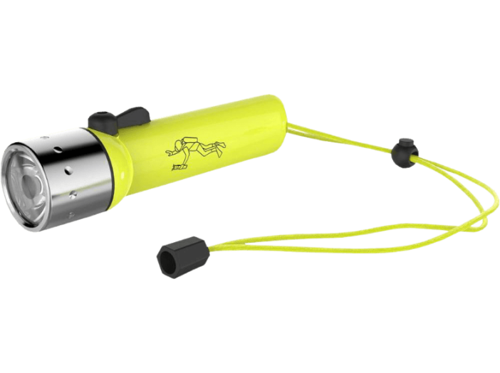 D14.2-9114 búvárlámpa, 400lumen, 4×AA, díszdobozos