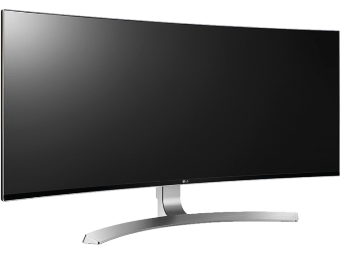 34UC98-W 34" IPS ívelt ultrawide monitor HDMI, DisplayPort, Thunderbolt
