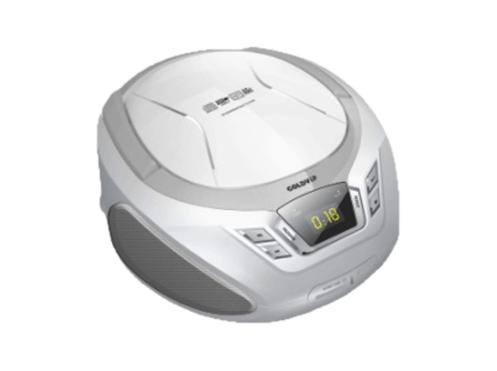 NPB400 CD bluetooth-os hordozható CD-s rádió, fehér