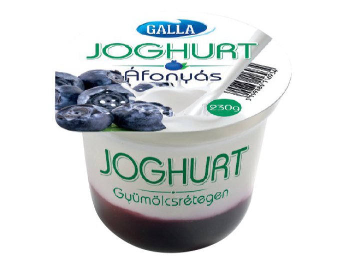 Galla gyümölcsjoghurt