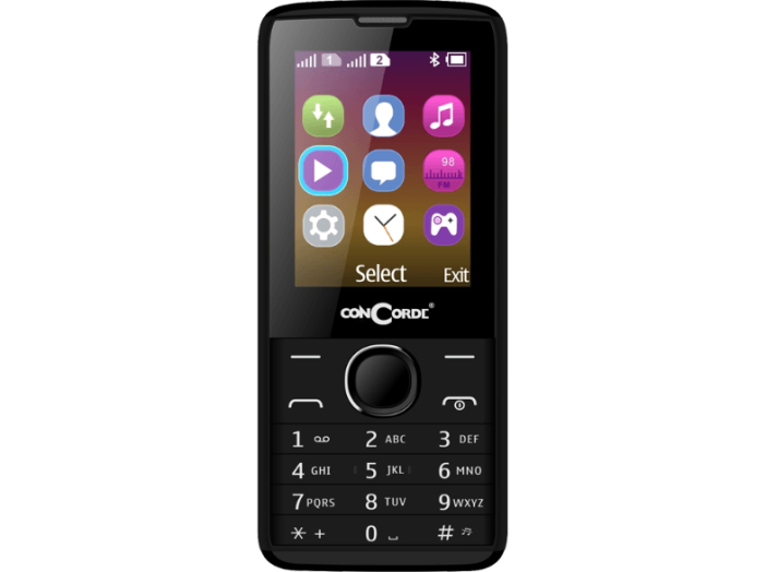 EasyPhone 10 fekete kártyafüggetlen mobiltelefon