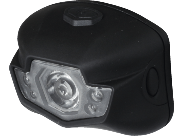 HLP 3W+4L Fejlámpa, 3 W CREE LED + 4 LED