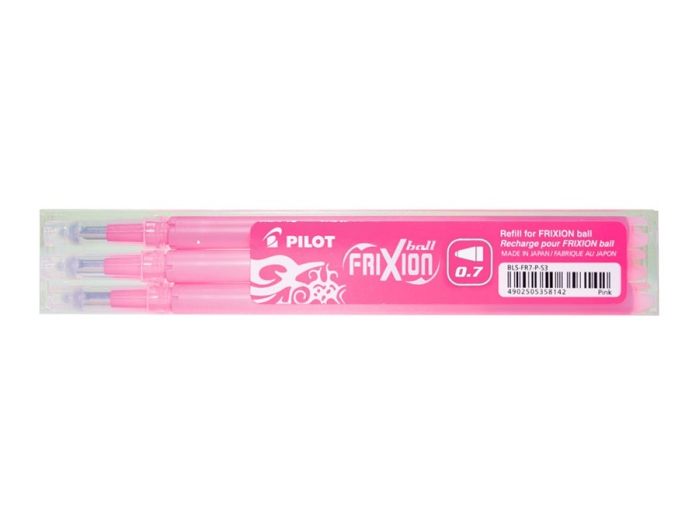 Pilot Frixion rollerbetét 0,7 mm 3 db/csomag