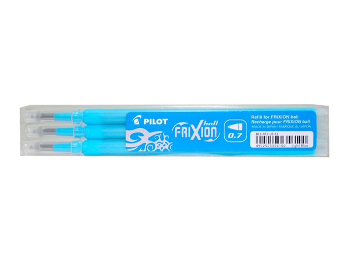 Pilot Frixion rollerbetét 0,7 mm 3 db/csomag
