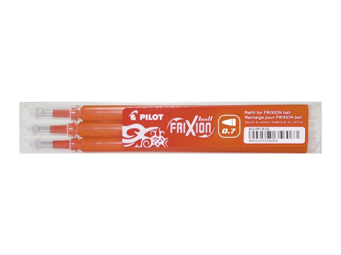 Pilot Frixion rollerbetét 0,7 mm 3 db/csomag