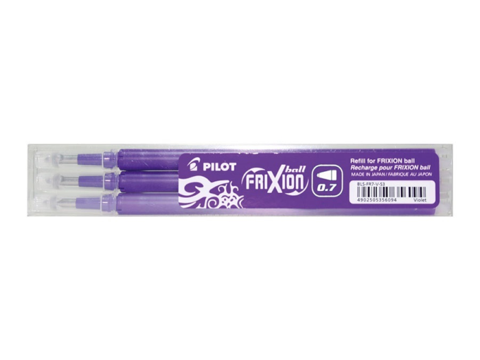 Pilot Frixion rollerbetét 0,7 mm 3 db/csomag