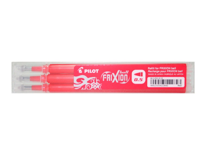 Pilot Frixion rollerbetét 0,5 mm 3 db/csomag