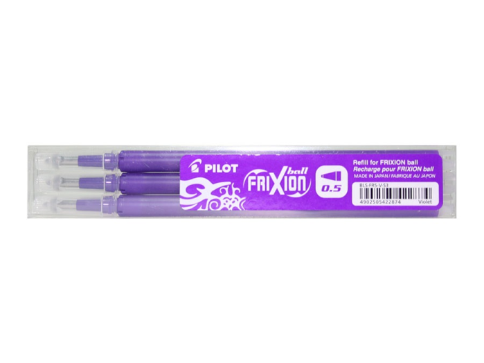 Pilot Frixion rollerbetét 0,5 mm 3 db/csomag