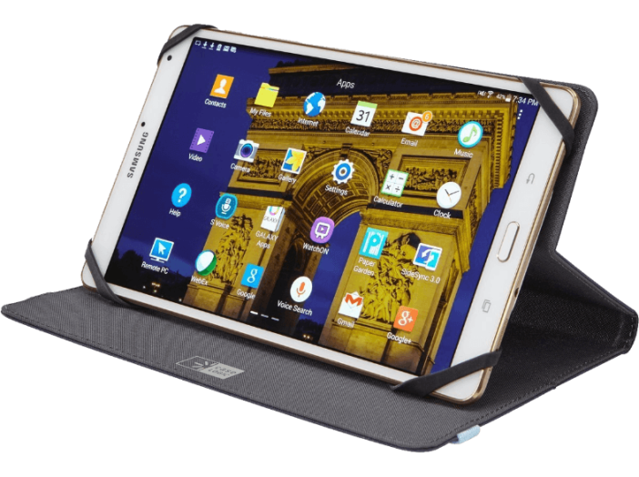 SureFit Slim 8" univerzális tablet tok, zöld-kék (CEUE-1108HDN)