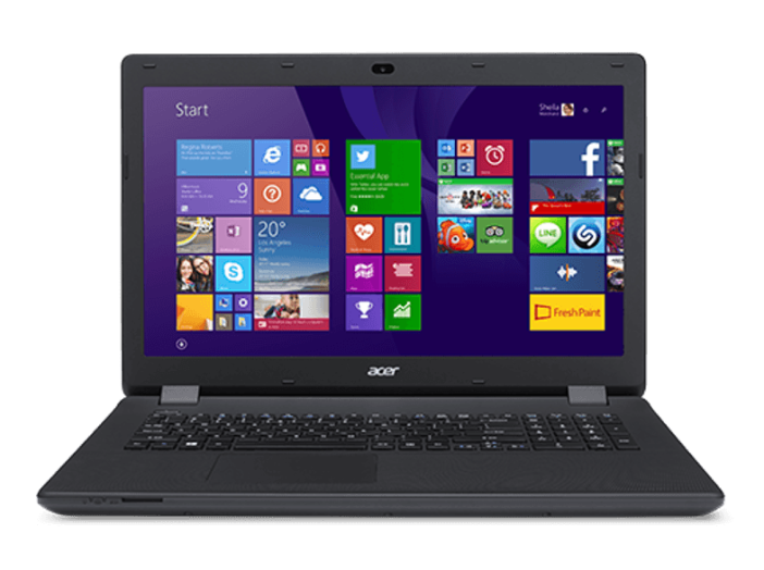 Aspire ES1-731 notebook NX.MZSEU.002 (17,3" Matt/Celeron/4GB/500GB HDD/Linux)