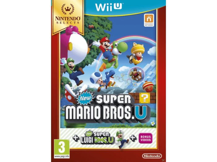 New Super Mario B.U+New Super Luigi U Selects (Nintendo Wii U)
