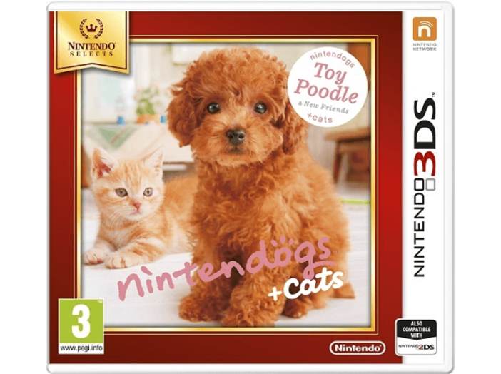 Nintendogs+Cats-Toy Poodle&new Friends Select (Nintendo 3DS)