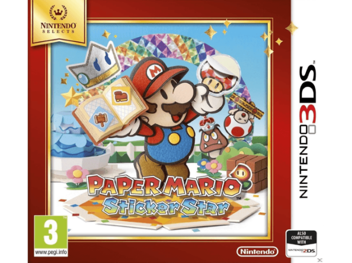 Paper Mario: Sticker Star Select (Nintendo 3DS)
