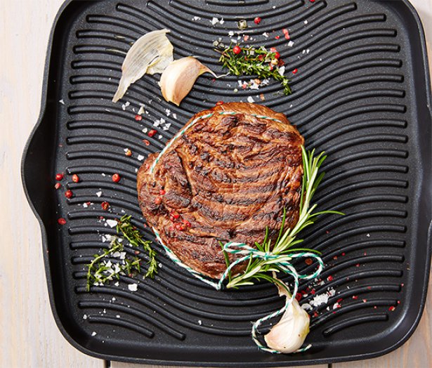 Alumínium grillserpenyő