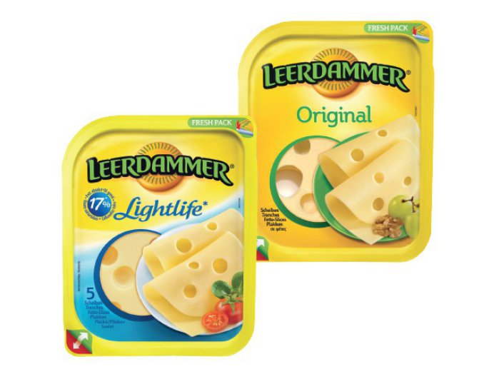 Leerdammer szeletelt sajt