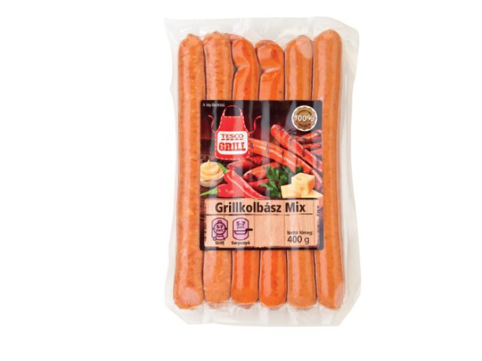 Tesco Grillkolbász