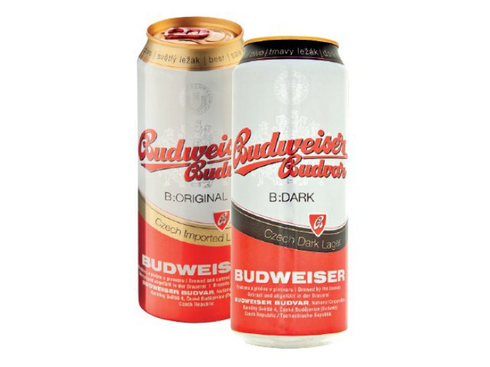 Budweiser dobozos sör